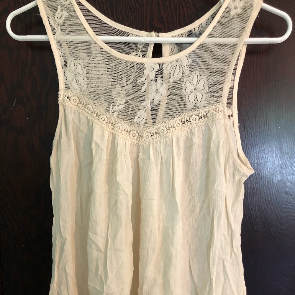 lace tank top
